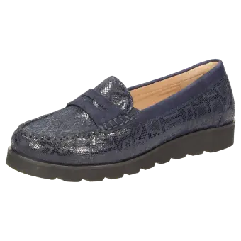 Sioux schoenen damen Bodena-XL Instapper blauw 62362 voor 119,95 € 